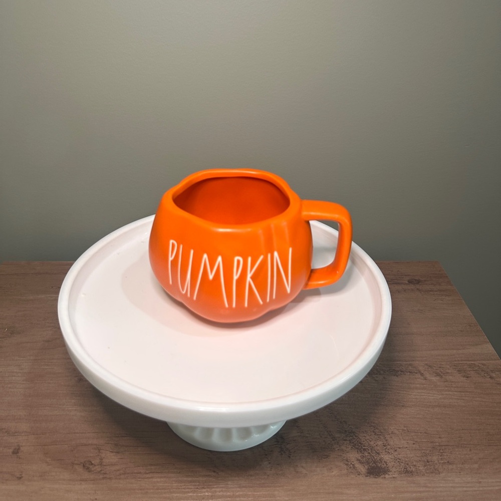 Rae Dunn Orange Pumpkin Mug